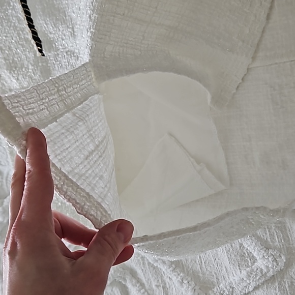 Shiny tweed A line midi skirt - Picture 6 of 10